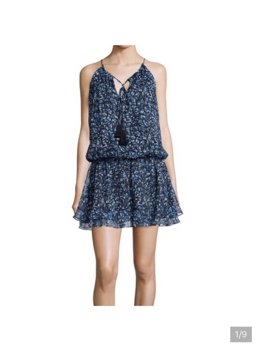 Elizabeth and James Kenji swirl print dress